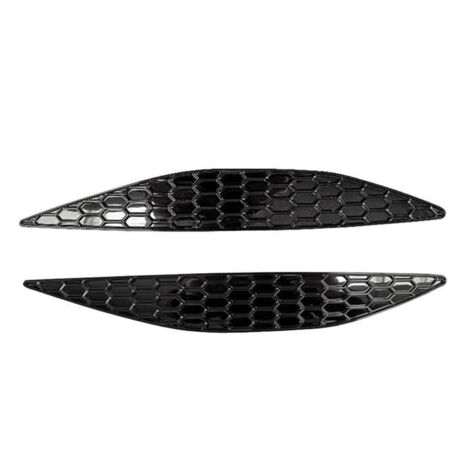 1 Paire de Garniture Couverture RéFlecteur en Nid D'Abeille Barre ArrièRe Style pour Golf 7 MK7 2014-2018 Bandes Feux Antibrouillard Autocollantes