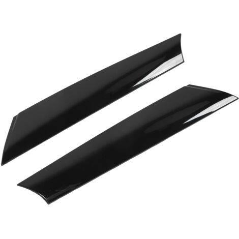 1 paire de garniture de poteau de pare-brise 51137272583 gauche droite de remplacement de panneau de pilier pour Cooper R55 R56 R57 2007 – 2015 noir