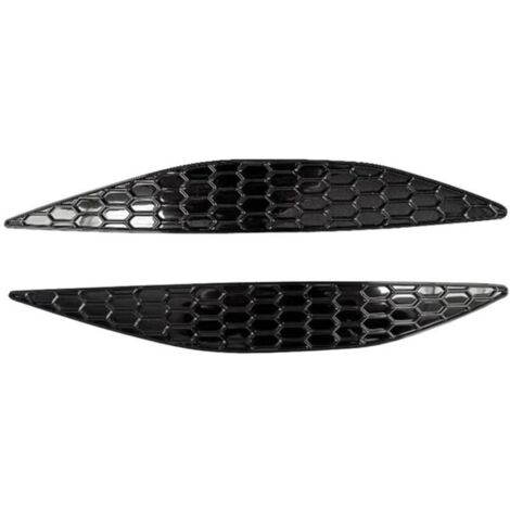 1 Paire de Garnitures Couverture Feu Antibrouillard ArrièRe en Nid D'Abeille pour Golf 7 MK7 2014-2018 Autocollants Bandes Pare-Chocs Barre