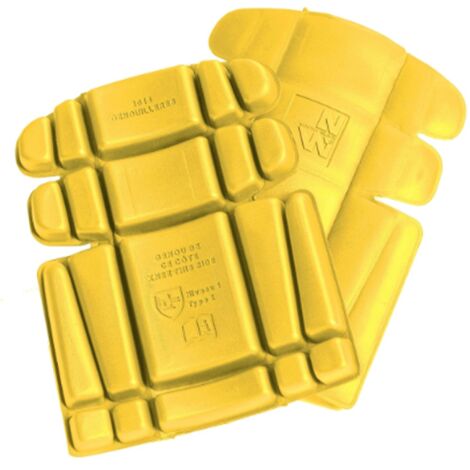 1 paire de genouillères NINE WORTHS (North Ways) 2014 - Jaune - Taille unique