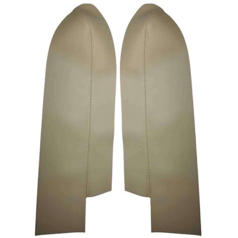 1 paire de housses d'accoudoirs de portières avant en similicuir, accessoires intérieurs de voiture, remplacement pour CRV 2007-2011, beige