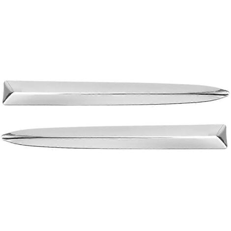 1 Paire de moulures de calandre supérieure avant pour pare-chocs avant de voiture, garniture de calandre 735455041 735455042, pièce de remplacement.