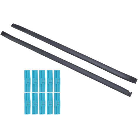 1 paire de pare-brise, garniture de moulage de pilier 75535 – 60020, pare-brise de protection résistant aux intempéries pour GX460 2010 à 2022