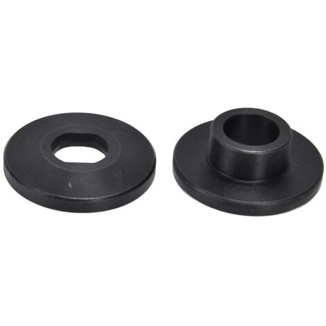 1 Paire de Plaques de Pression pour Lame de Scie à Onglet en Aluminium, Accessoire pour Outils Électriques, Noir