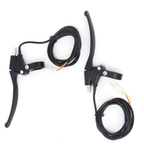 1 Paire de Poignées de Frein Universelles en Alliage d'Aluminium pour Vélo Électrique - Accessoire Gauche/Droite