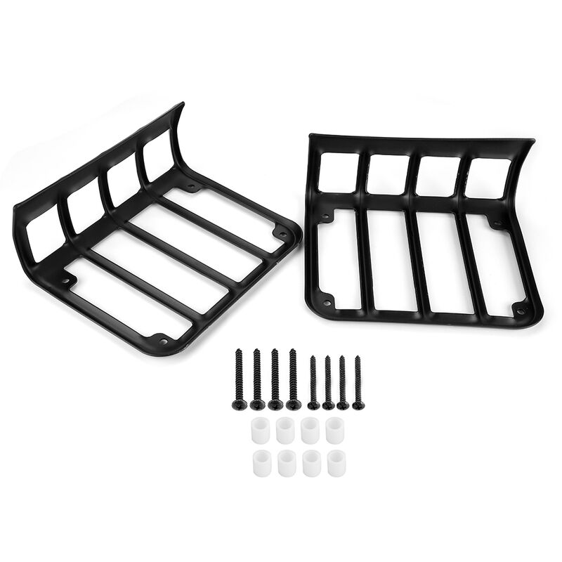 Jeffergarden - Eosnow 1 paire de protection de couvercle de feu arrière pour Jeep Wrangler