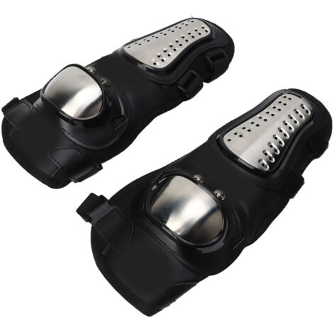 1 Paire de Protections de Coude Moto Réglables, Antichoc et Confortables pour Motocyclistes