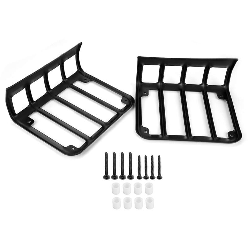 Zoternen - 1 paire de protections de feu arrière en alliage d'aluminium jk 07-16