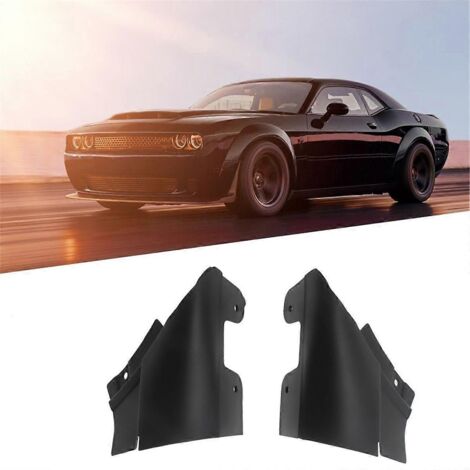 1 paire de protections de spoiler de pare-chocs avant pour--