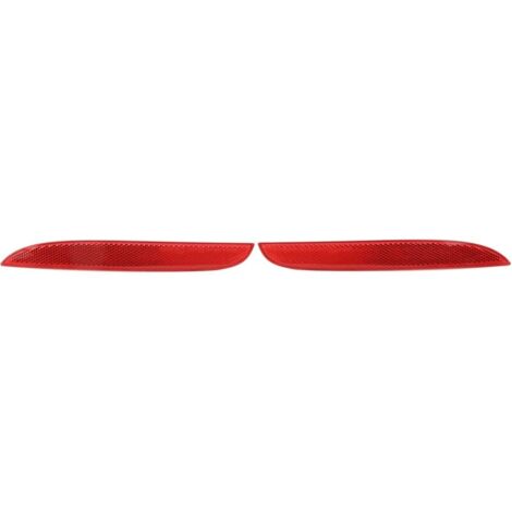 1 paire de réflecteurs de pare-chocs arrière 63142990863 marqueur de queue rouge gauche droite pour E84 X1 2010 – 2015