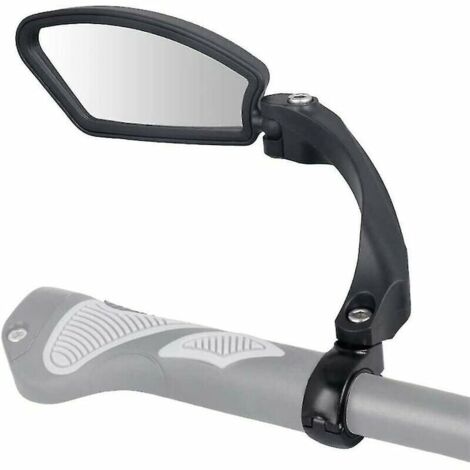 1 paire de rétroviseurs de vélo (gauche et droite), rétroviseur de guidon de vélo, HD, résistant aux chocs, lentille en verre, réglable, contrôle de rotation à 360 degrés, qualité du véhicule,