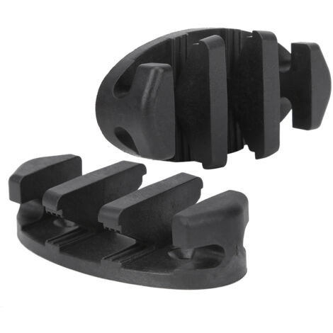 1 Paire de Rouleau d'Amarrage Anti-Dérapant pour Kayak et Bateau de Pêche, Accessoire d'Ancre Zigzag