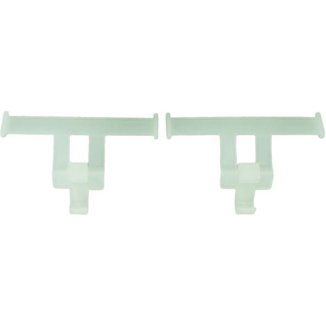 1 Paire de Sabots à Aile Caudale Décor ABS, Ornement Pendulaire Vert Fluorescent