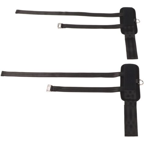 1 Paire de Sangles de Cheville pour Entraînement Fitness, Légères et Ajustables, pour Machines à Poulies - Hommes et Femmes