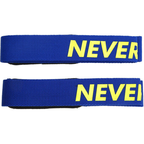 1 Paire de Sangles de Levage pour Powerlifting, Musculation et CrossFit - Entraînement en Force, Deadlift et Fitness - Bleu