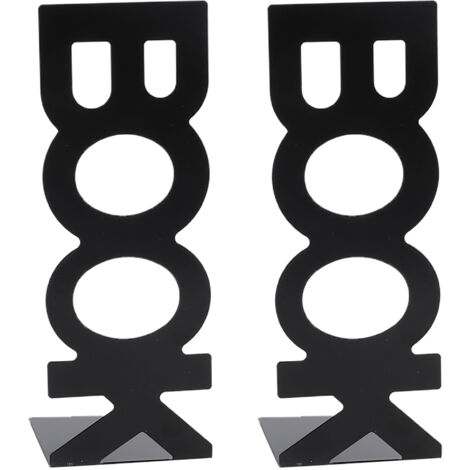 1 Paire de Serre-Livres en Métal en Forme de Personnages de Livre pour Bureau, Maison ou École - Déco de Table (208mm)