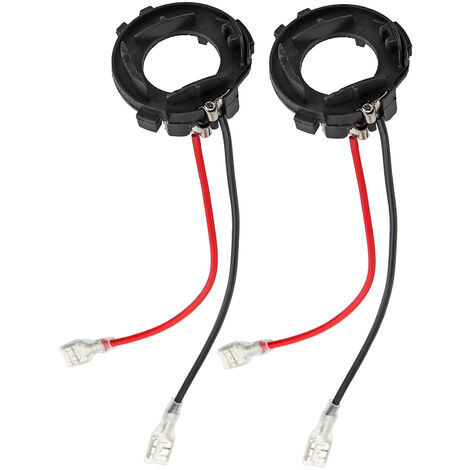1 paire de supports d'adaptateur d'ampoules de phare H7 LED pour MK7