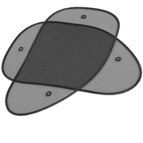 1 Paire d'écrans de protection latérale pour voiture, pare-soleil rafraîchissant l'intérieur, bloque la chaleur, respirant, anti-UV, stores de fenêtre auto.