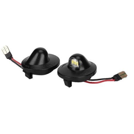 1 Paire Feux de Plaque d'Immatriculation Compatibles Ford F-150 1990-2014, Ampoules Signalisation DC12-24V