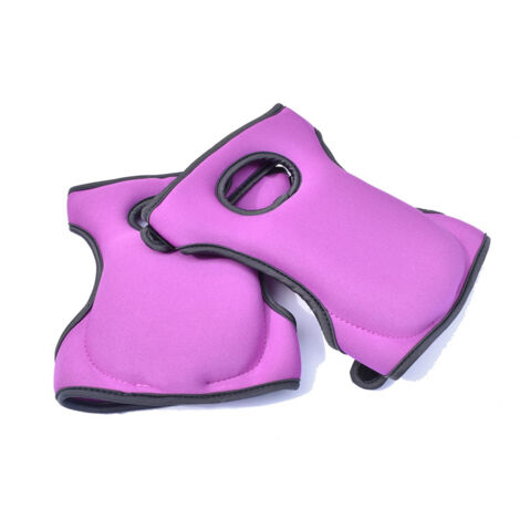 1 Paire Genouillères Confortables Genouillères Antidérapantes Protection Genoux Épaissies, Idéal Comme Genouillères pour Travail, Genouillère Sport, Genouillère Jardin，violet