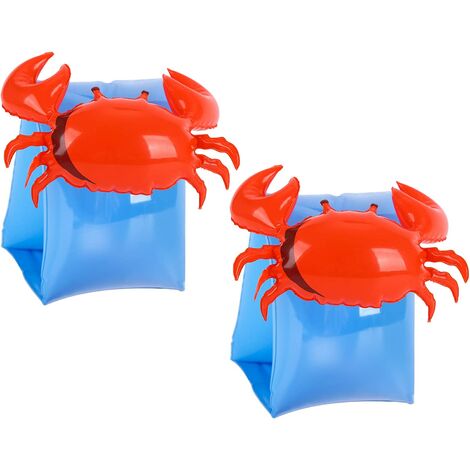 1 Paire Manchons Gonflables Flottants Brassard Piscine Brassard Enfant Brassards de Natation Manches Flottantes de Natation Mignon Anneaux de Bras de Natation