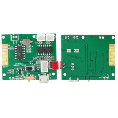 1 Paire Module Amplificateur Audio Stéréo Haut-Parleur pour Bluetooth 5.0 TWS 3.7‑5V