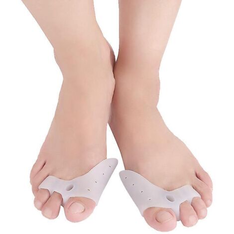 1 Paire-mtatarsien Pour Les Protections De Coussinets Pour Orteils Embout De Protection Silicone Avec Protge-doigts Au Bout Du Trou