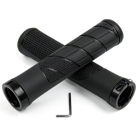 1 paire Poignées de Guidon VTT Ergonomiques. Poignées Vélo Anti-Dérapantes pour Scooter.BMX.Trotinette.Diamètre Intérieur 22mm