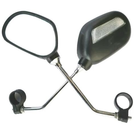 1 paire Retroviseur de velo Retroviseurs en verre avec vue arriere de securite Retroviseur gauche droite de miroir reglable