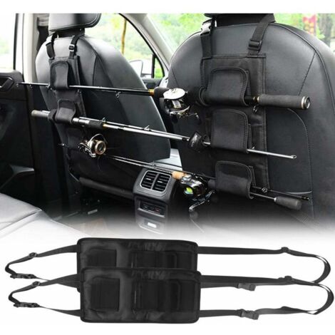 ,1 Paire Support de Canne à Pêche pour Voiture, Support de Canne à Pêche Véhicule Supports Canne