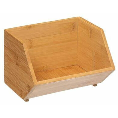 1 papelera organizadora de bambú modelo pequeño - 5five