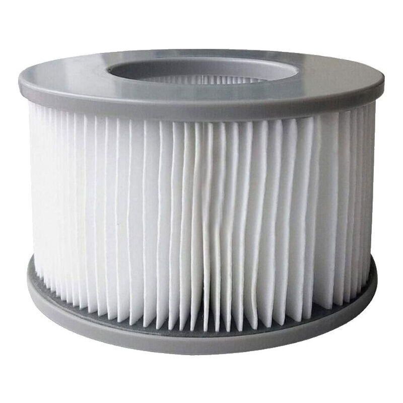 1 paquet de cartouches de remplacement pour les cartouches de filtre de piscine gonflable mspa FD2089 (pas d'origine) - White