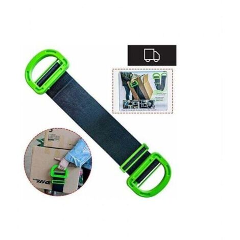 (1 paquete) Correas de movimiento y elevación para muebles, cajas, construcciones de colchones, correas de elevación para transportar objetos pesados hasta 300 kg.