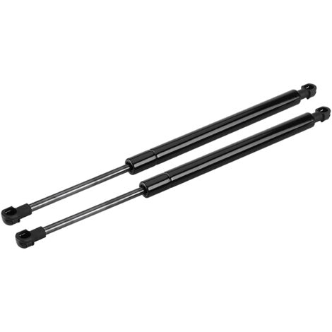[1 par de amortiguadores de gas para maletero] + [Alta calidad] + [E90] + [51247060623: Metal negro 15" / 38,5 cm]