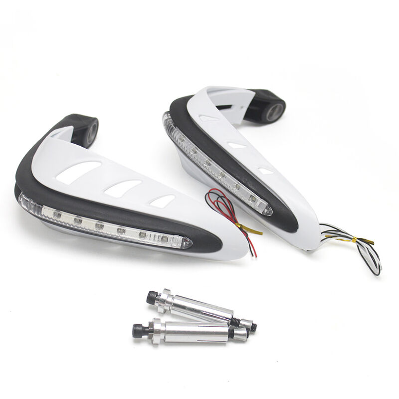 

1 par motocicleta universal Handguards motocros Guanteletes Una combinacion determinada del manillar protector LED Con las senales de giro claro,