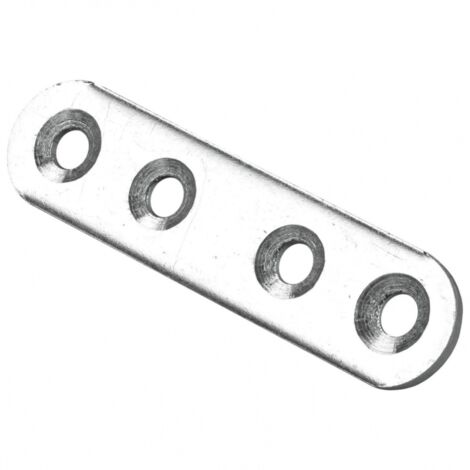 1 patte d'assemblage acier zingué HETTICH, l.60 mm