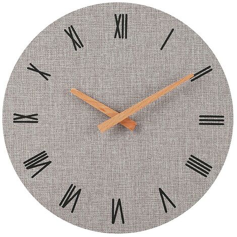 1 pc 12 pouces horloge suspendue créative à surface piquée