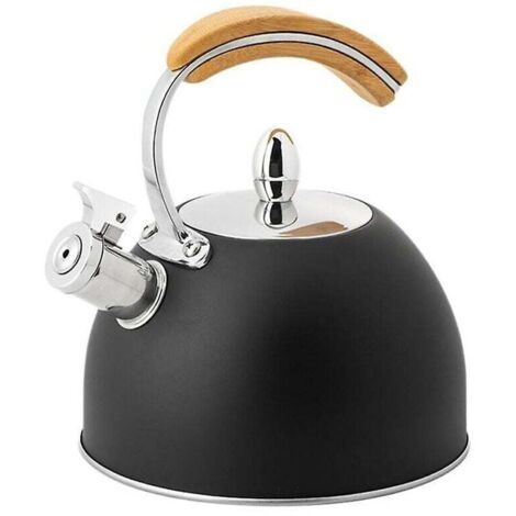 1 Pc 3L Sifflement Bouilloire En Acier Inoxydable Bouilloire Cuisinière Bouilloire Bouilloires À Eau