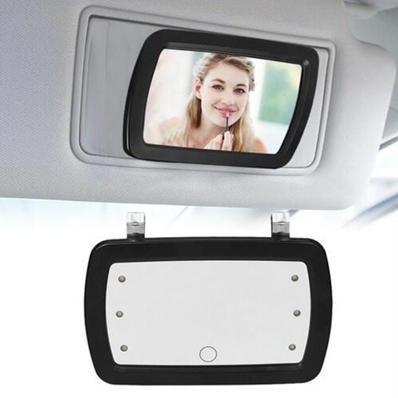 1 Pc Auto Sonnenblende Spiegel mit Led-leuchten Automobil Machen Up Spiegel Gebunden zu Die Sonnenblende Auto Eitelkeit reise Zubehör | 04537370275630 1 Pc Auto Sonnenblende Spiegel mit Led-leuchten Automobil Machen Up Spiegel Gebunden zu Die Sonnenblende Auto Eitelkeit reise Zubehör | 04537370275630