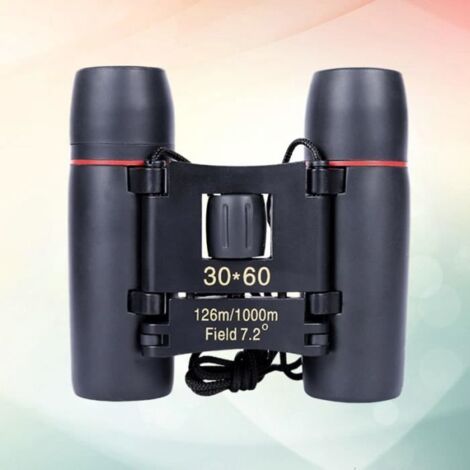 1 PC compact 30x60 8x Mini prisme jumelles de poche pliantes durables télescope portée pour LUNETTES DE LECTURE - LUNETTE LOUPE
