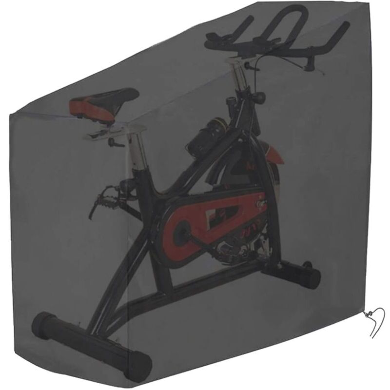 1 pc Housse de protection pour vélo d'exercice, housse de protection pour vélo d'intérieur, étanche à l'eau et à la poussière, adaptée à une