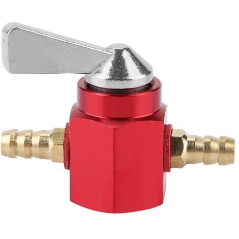 1 pc réservoir de carburant interrupteur robinet valve Petcock moto ATV Quad (rouge)