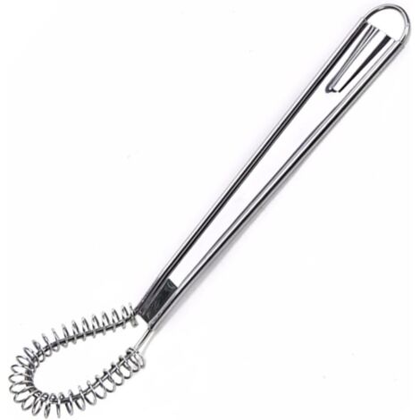 1 pc Stainless Steel Egg Whisk for Milk Frothing and Creamy Coffee Foamer Sauce Mixer