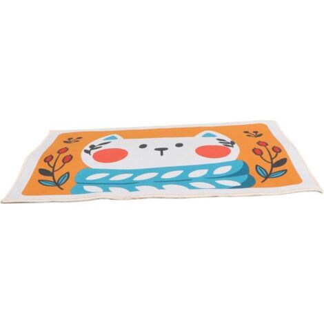 1 Pc Yellow Tapis de Sol Salle de Bain Tapis de paillasson de Bienvenue Non Coussin Bain Bath Mat Tapis de Bain Dessin animé Tapi