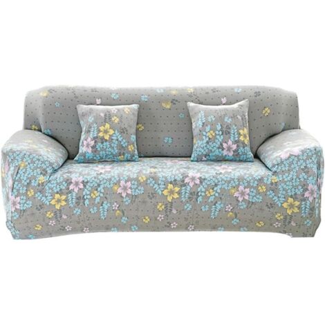 1 pcs Élastique Housse de Canapé, Feuille Fleur Housse Canapé , Couvre Canapé d'oreiller Universel Antifouling Revêtement de