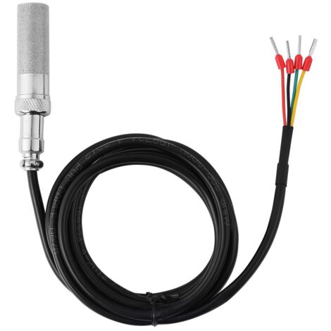 1 PCS FS 200-SHT20 Mesh-Geschützt Wetterfeste Bodenfeuchte Temperatursensor, Sensor für Feuchtigkeit und Temperatur, Plant Test für Haus, Bauernhof, Rasen, Indoor/Outdoor
