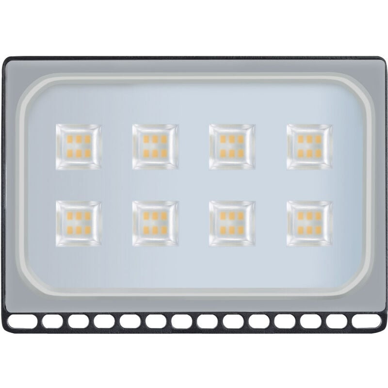 

1 PCS Lámpara LED de reflector para exteriores de 50 vatios SMD blanco cálido