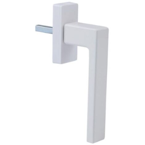 1 Pcs Poignée de Fenêtre en Alliage d'aluminium, Universelle Poignées de Fenêtre Verrouillage de Remplacement Droite Gauche de Fenêtre avec Fixation