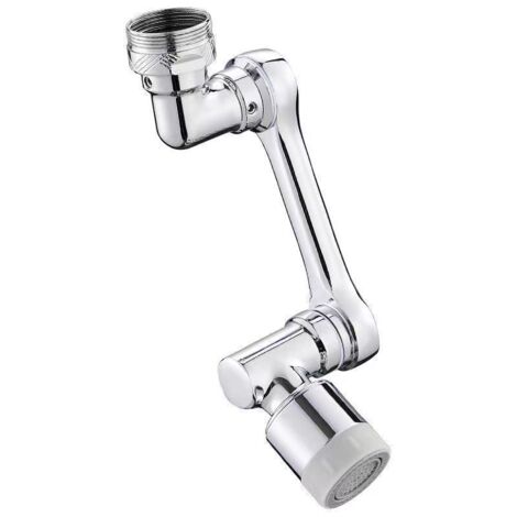 (1 Pcs) Rallonge de Robinet, Rotatif à 1080°, Filtre Anti-Eclaboussures pour Robinet, avec 2 Modes de Sortie D'eau, Rallonge de Pulvérisateur D'évier