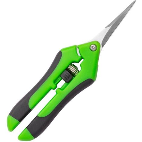 1 Pcs Sécateur Vert de Jardin Professionnel Ciseaux Jardinage de Haute Précision avec Lames en Acier Inoxydable